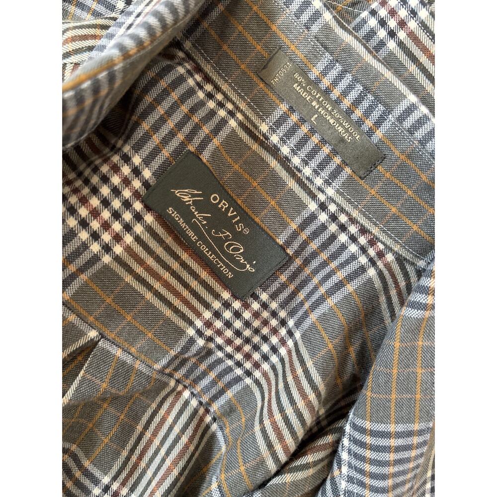 Orvis Charles F. Orvis Signature Plaid Button Down Shirt L - Picture 5 of 6